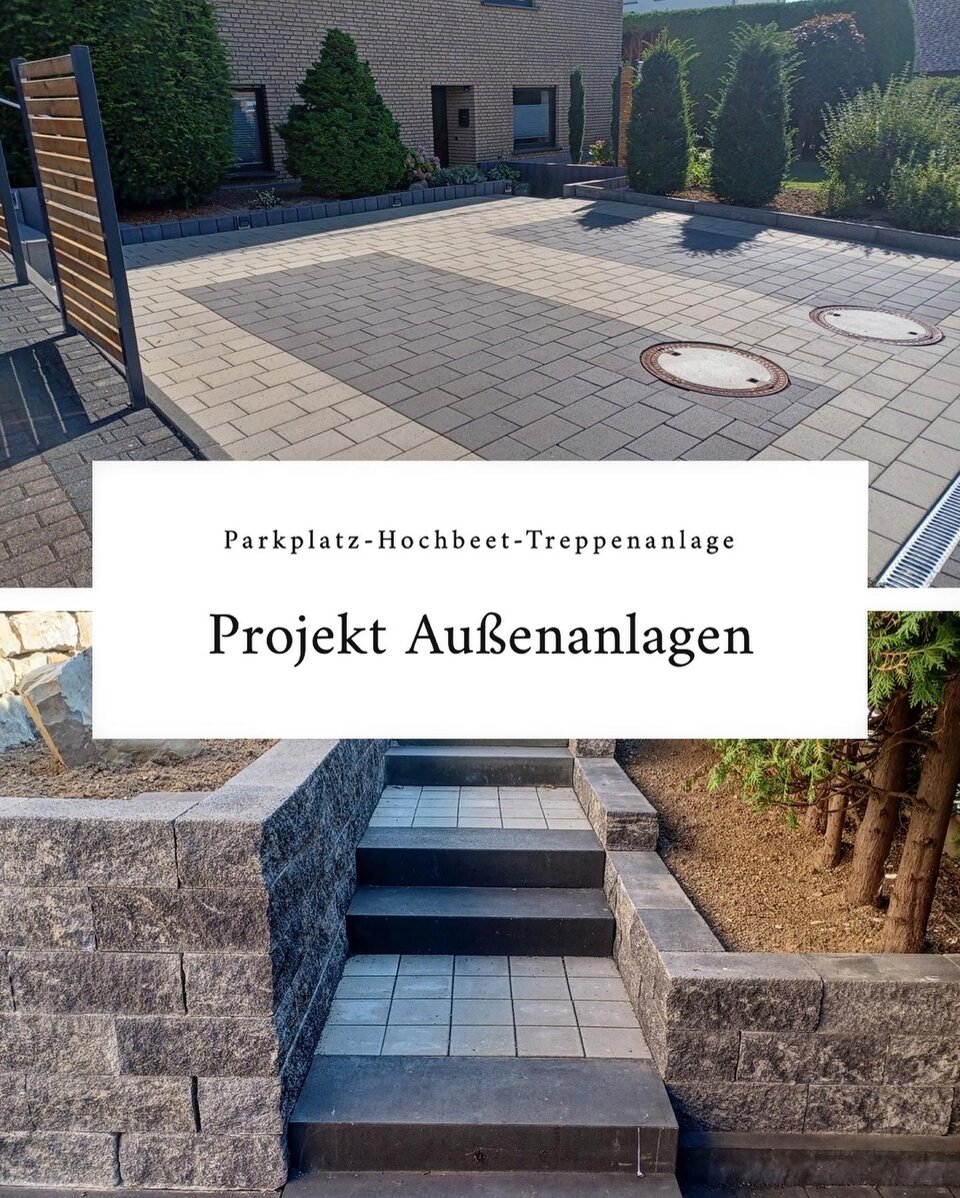 Projekt Außenanlagen in Kirchborchen